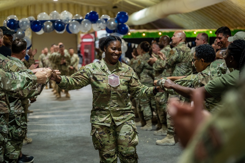 Red Tails celebrate newest Master Sergeants