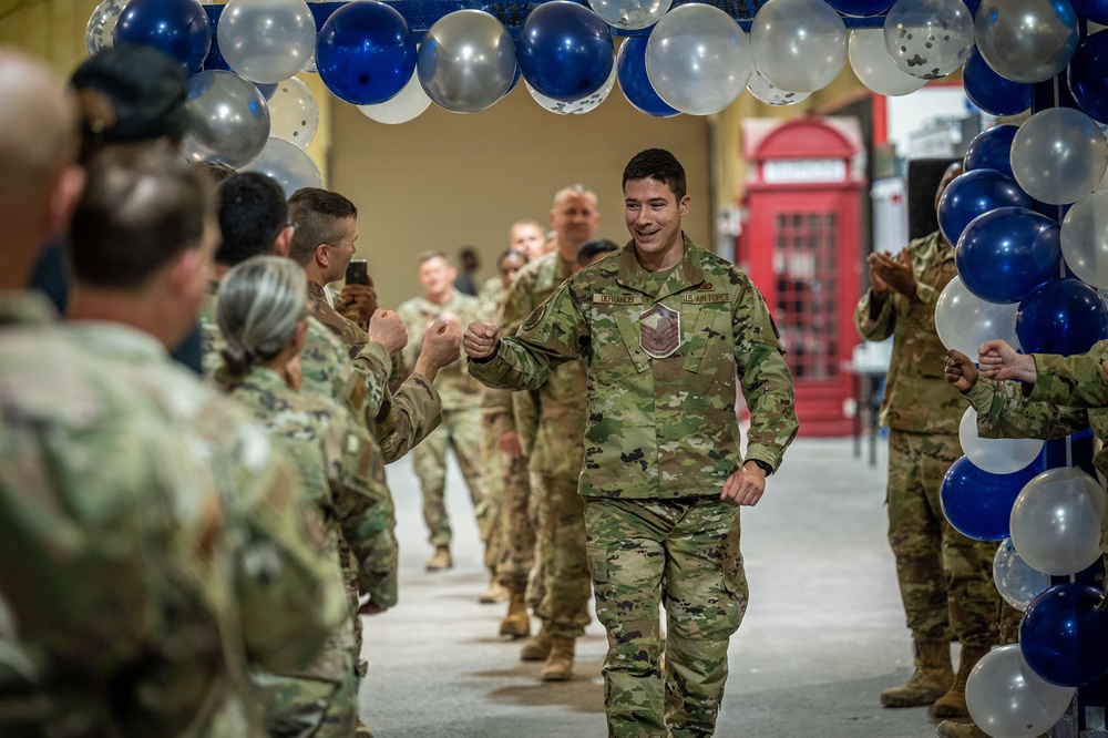 Red Tails celebrate newest Master Sergeants