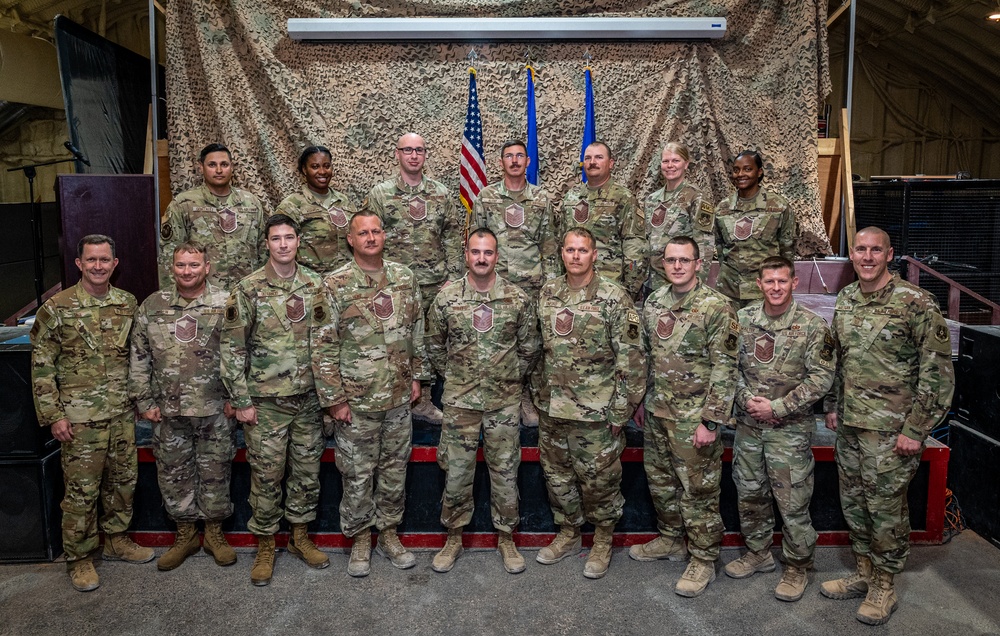 Red Tails celebrate newest Master Sergeants