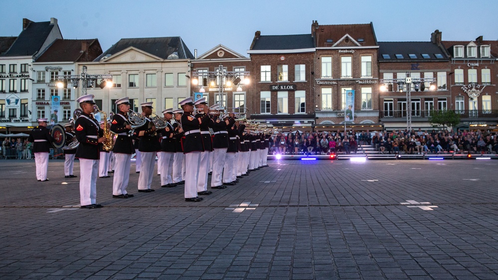 2d Marine Division Band - Belgian Defence International Tattoo 2022 - Day Three