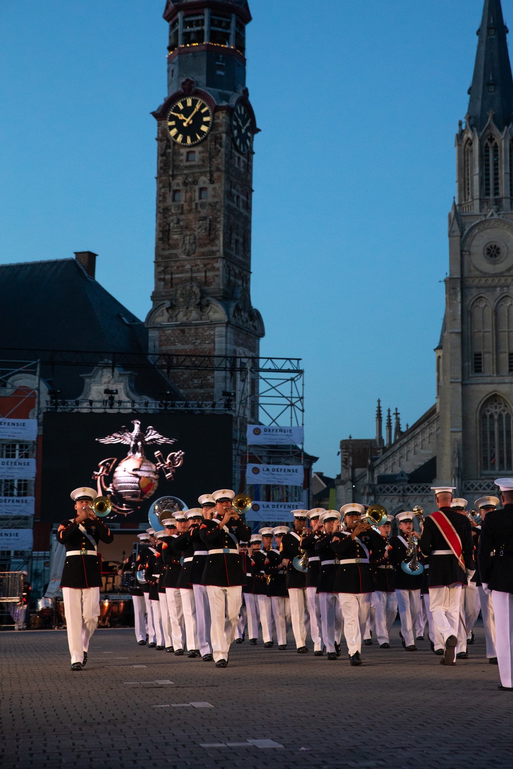 2d Marine Division Band - Belgian Defence International Tattoo 2022 - Day Three