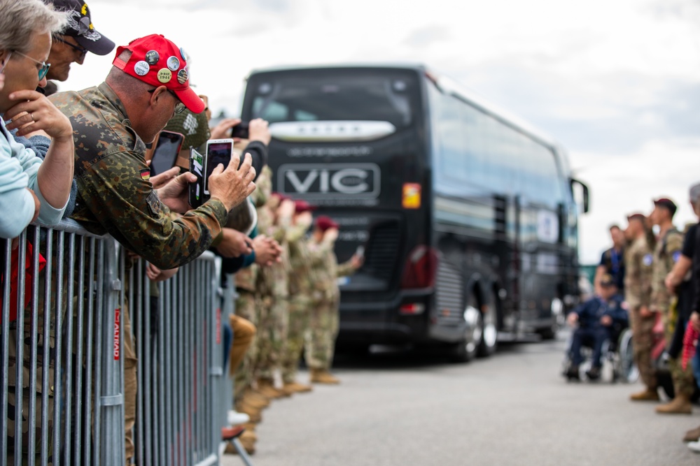 D Day 78th anniversary Cabbage Patch Ceremony