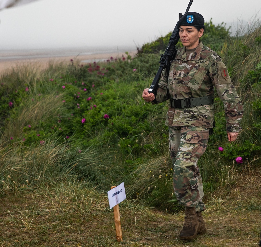 1st ID Participates in Charles Norman Shay Indian Memorial Ceremony