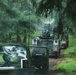 U.S. Soldiers assigned to 1-4 Infantry Regiment conduct a simulated assault in Hohenfels, Germany