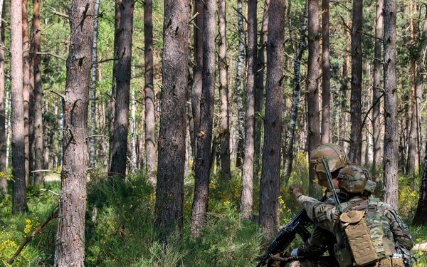 2-7 Infantry Regiment conduct Section Live Fire