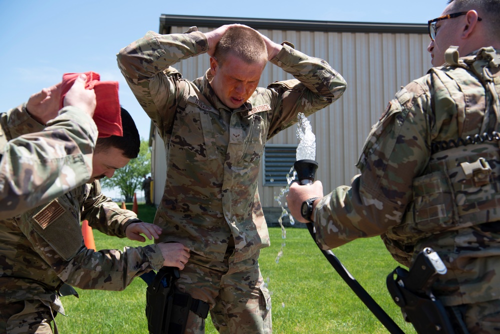 DVIDS - Images - 178th Security Forces OC Spray Training [Image 6 of 8]