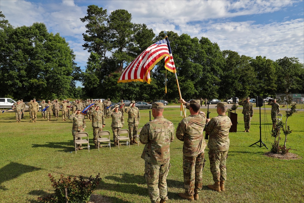 2-130th Change of Command Ceremony