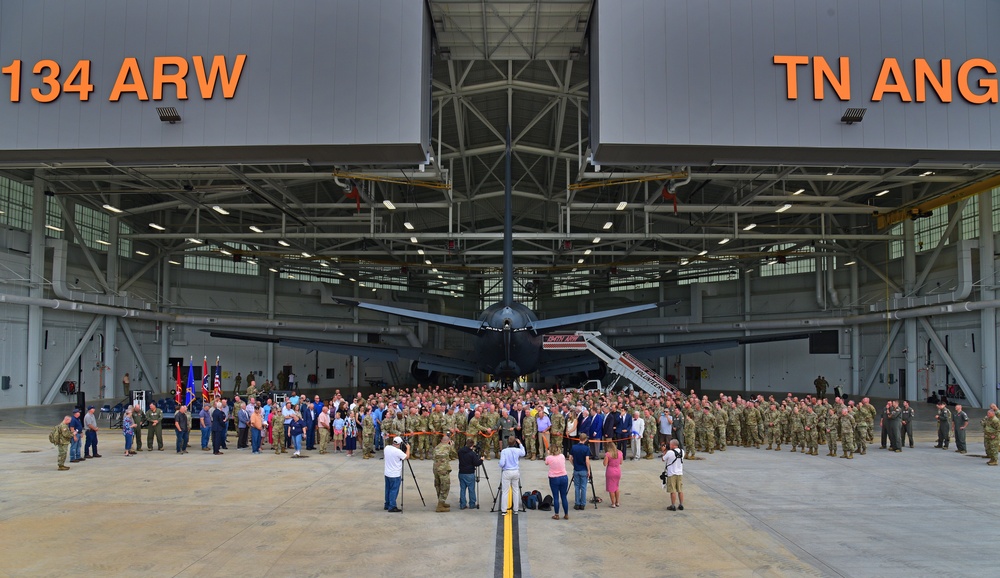 134th Air Refueling Wing opens new hangar on McGhee Tyson ANGB, Tenn.
