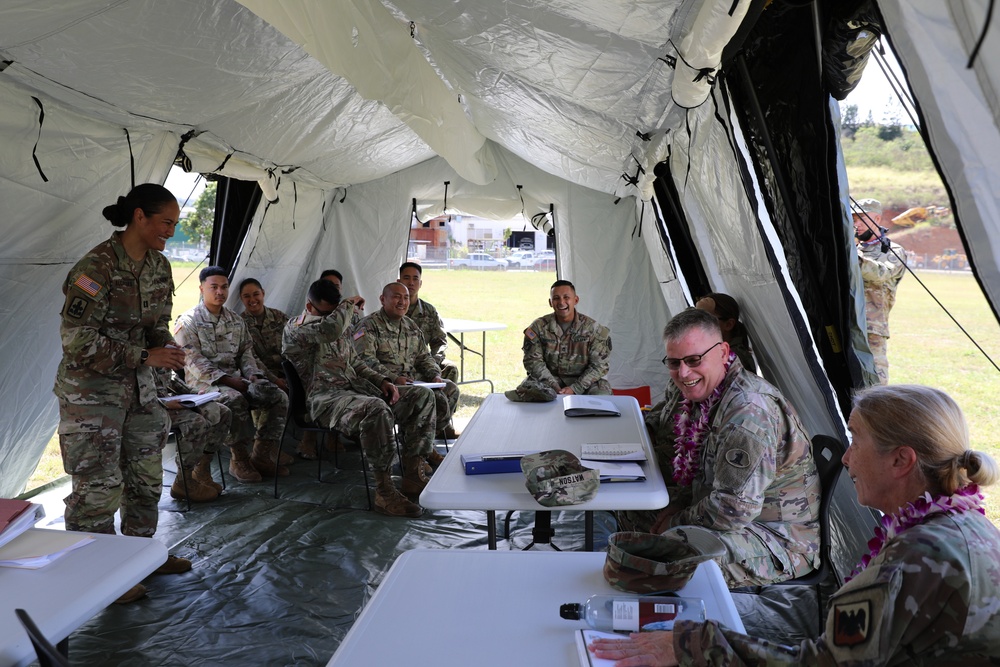 Bravo Company, 1109th Theater Aviation Sustainment Maintenance Group (TASMG) participates in the Philip A. Connelly competition