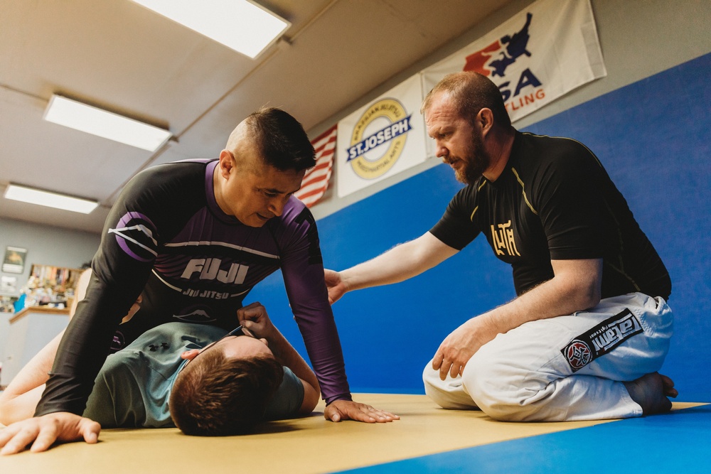 139th Resiliency Center hosts Brazilian Jiu Jitsu event