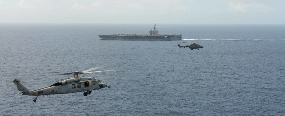 USS Ronald Reagan (CVN 76) Hosts Republic of Korea Navy Rear Admiral