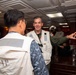 USS Ronald Reagan (CVN 76) Hosts Republic of Korea Navy Rear Admiral