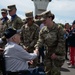 Veterans of WWII land at Normandy