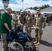 Veterans of WWII land at Normandy