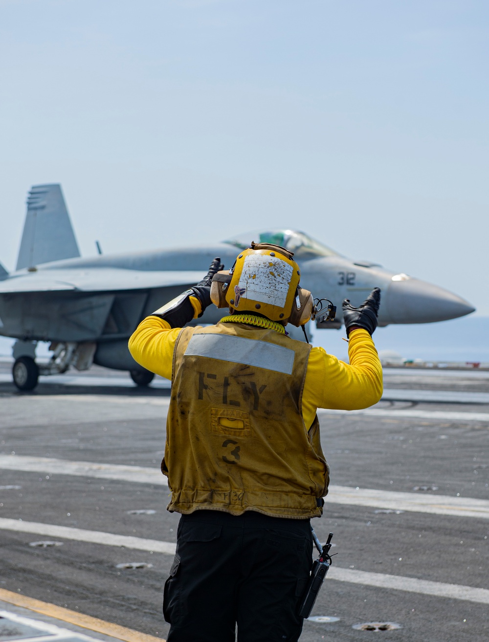 The Harry S. Truman Carrier Strike Group is on a scheduled deployment in the U.S. Naval Forces Europe area of operations, employed by U.S. Sixth Fleet to defend U.S., Allied and Partner interests.