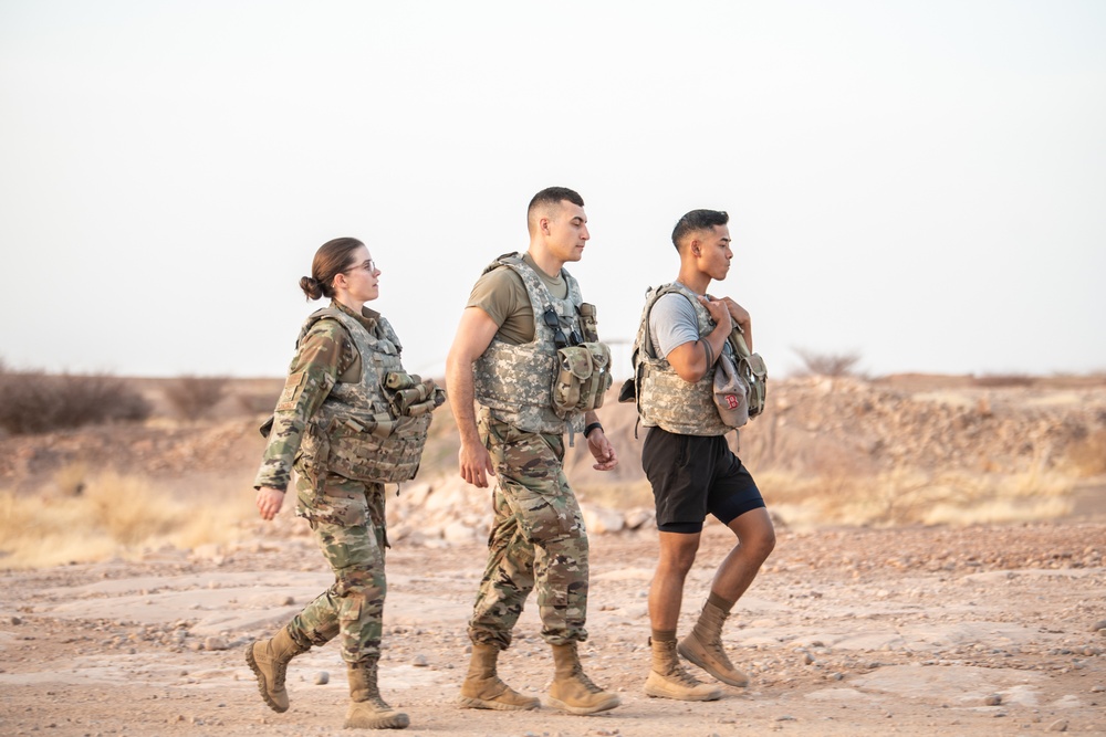 409th AEG Airmen participate in Memorial Day ruck march