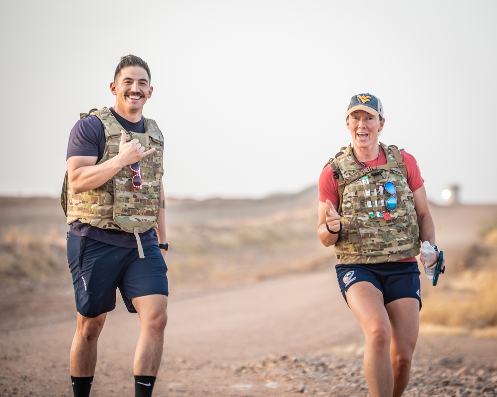 409th AEG Airmen participate in Memorial Day ruck march