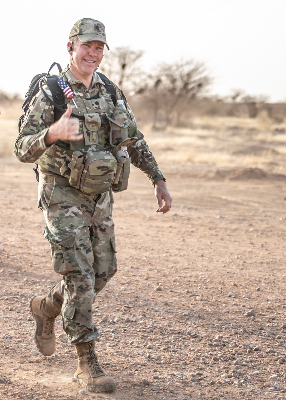 409th AEG Airmen participate in Memorial Day ruck march