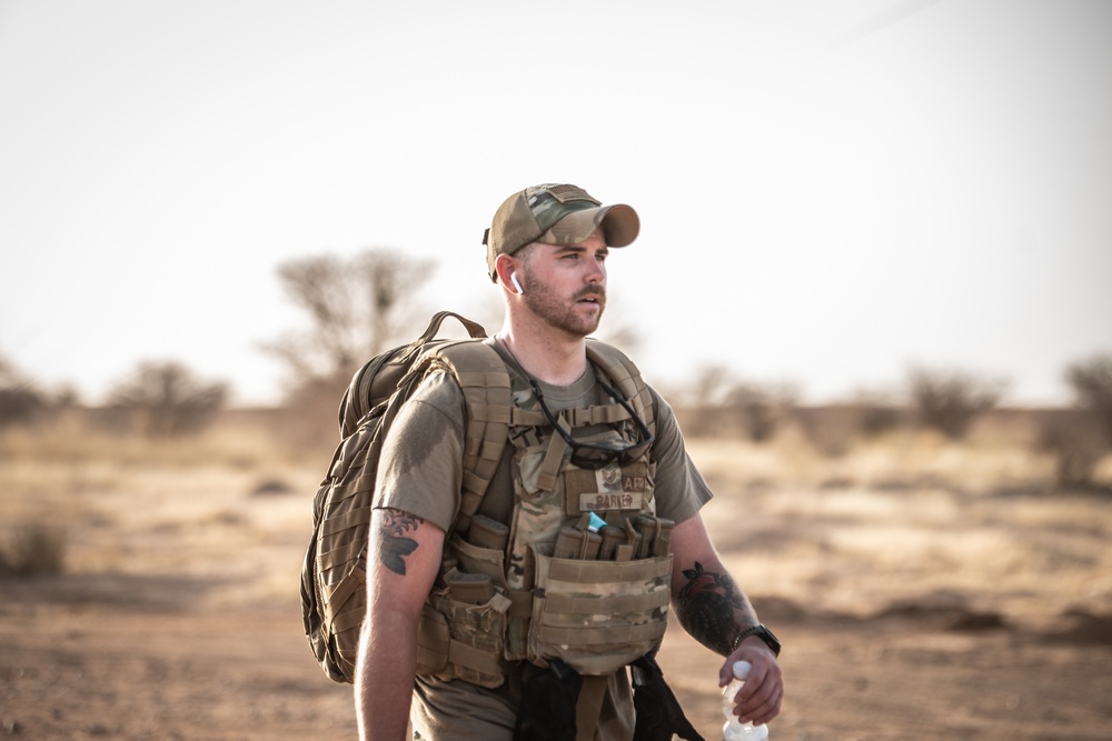 409th AEG Airmen participate in Memorial Day ruck march