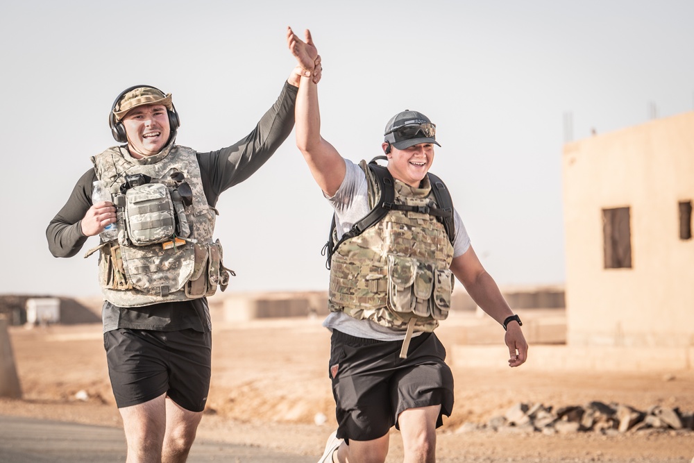 409th AEG Airmen participate in Memorial Day ruck march