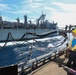 USS Cole Conducts a replenishment at sea with USNS Supply