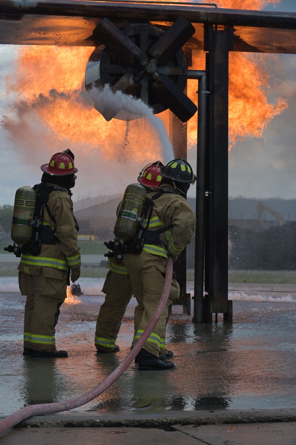 North Dakota Regional Training Site Provides Fire Fighter Training for 119th Wing