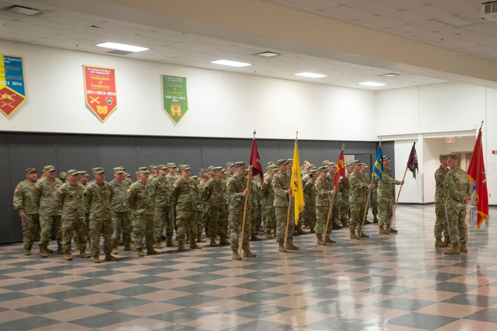 166th Regiment Change of Reponsibility