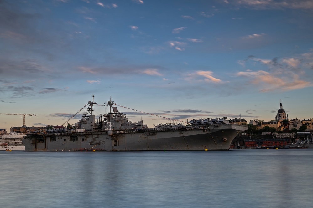 BALTOPS22 participants transit to Stockholm, Sweden