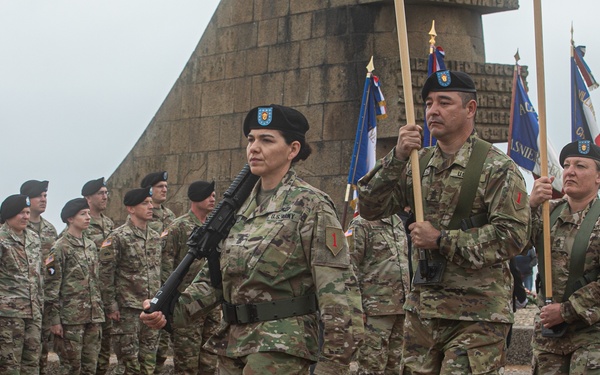 1st ID Signal Monument Ceremony