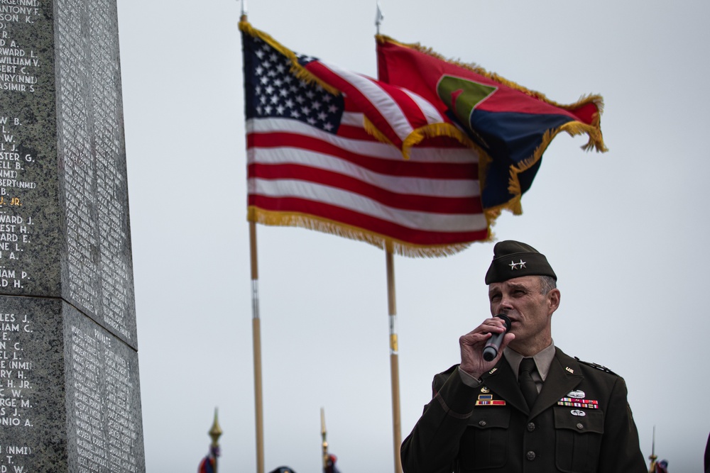 1st Infantry Division Monument D-Day Ceremony