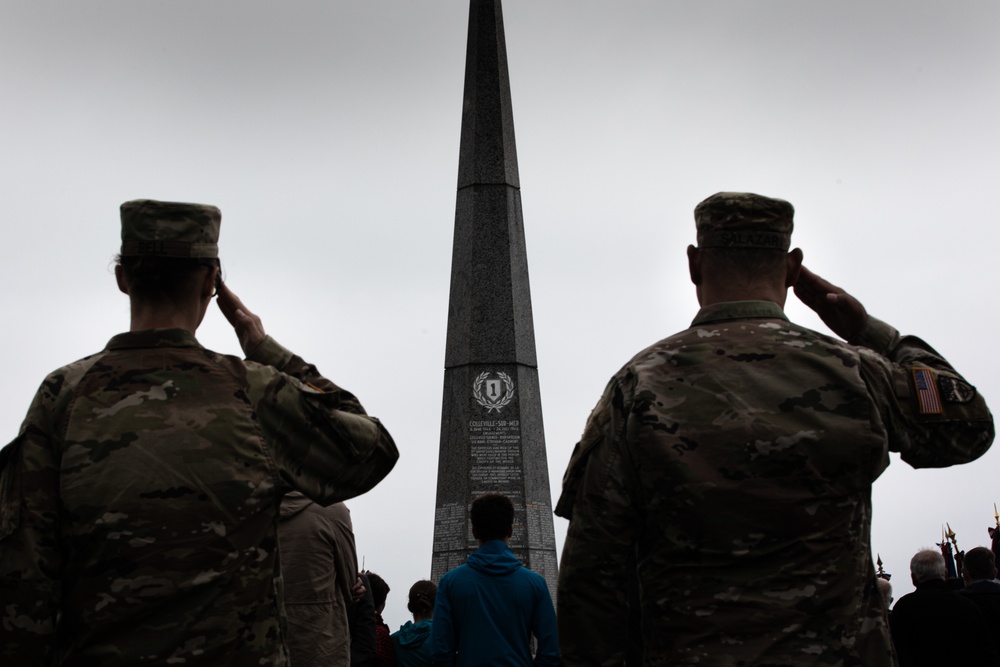 1st Infantry Division Monument D-Day Ceremony