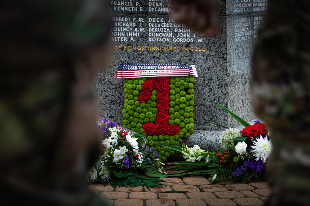 1st Infantry Division Monument D-Day Ceremony