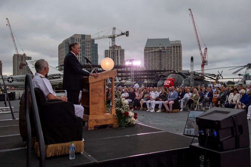 Commemoration Ceremony of 80th Anniversary of the Battle of Midway and the Centennial of U.S. Navy Aircraft Carriers at the USS Midway Museum