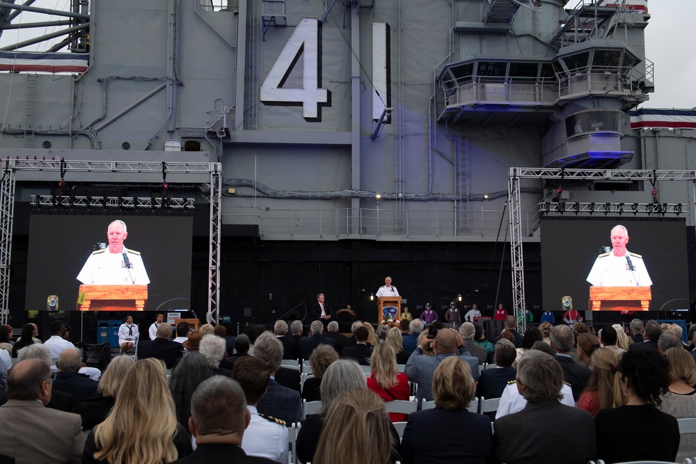 Commemoration Ceremony of 80th Anniversary of the Battle of Midway and the Centennial of U.S. Navy Aircraft Carriers at the USS Midway Museum