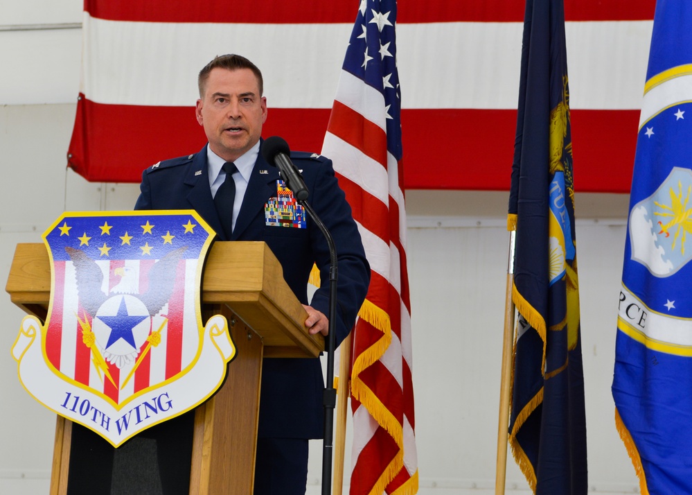 110th Wing changes commanders