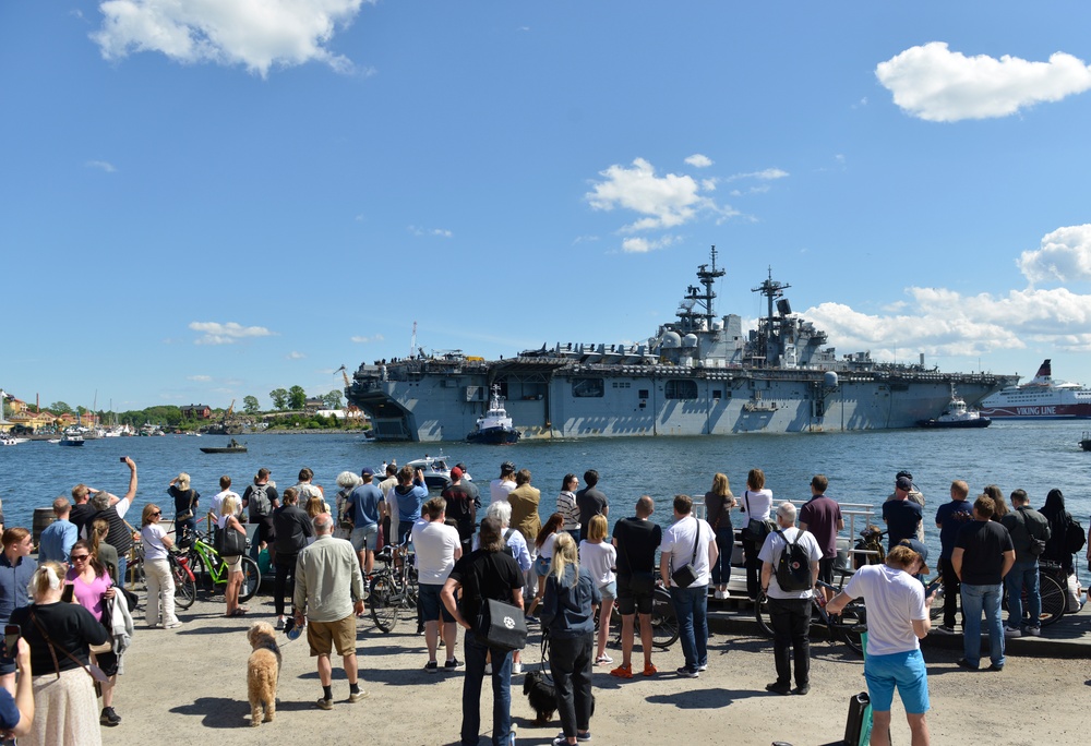 BALTOPS Participants Depart Stockholm