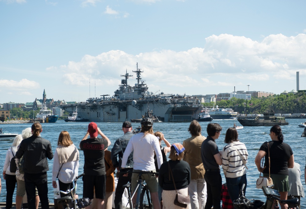 BALTOPS Participants Depart Stockholm