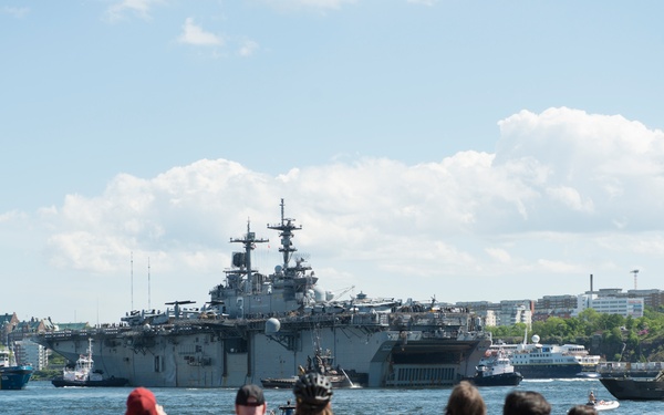 BALTOPS Participants Depart Stockholm