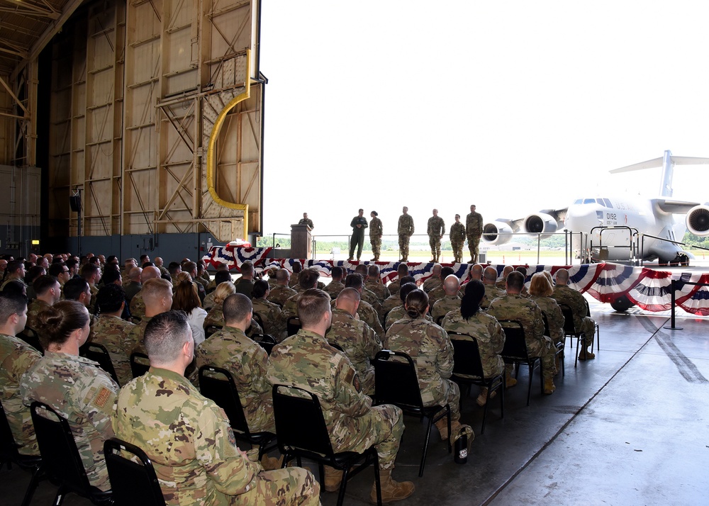 105th Airlift Wing Town Hall With Lt. Gen. Michael A. Loh