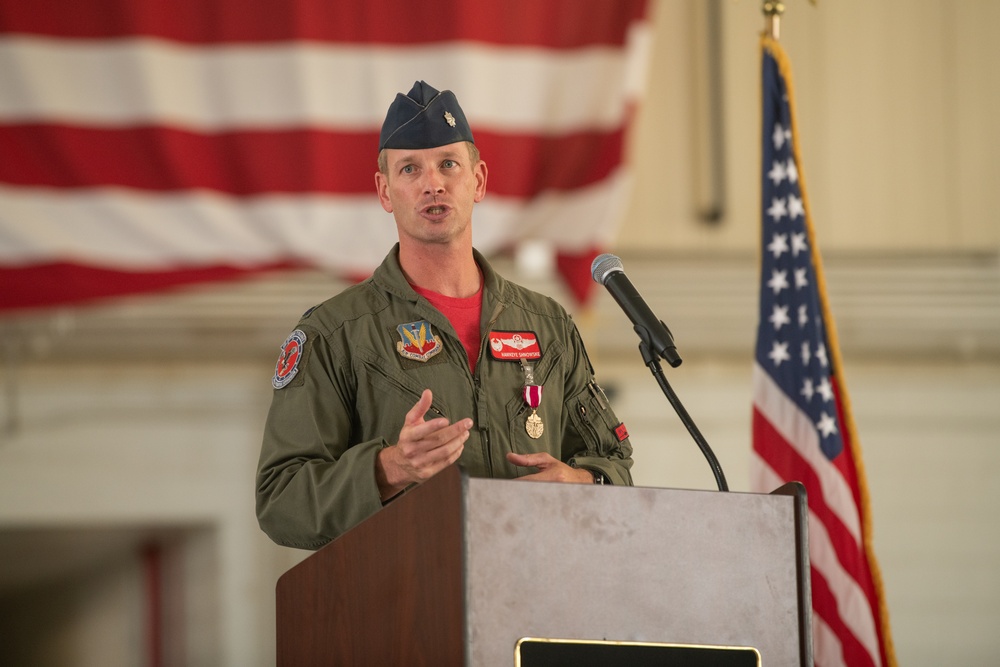 149th Fighter Squadron welcomes new commander