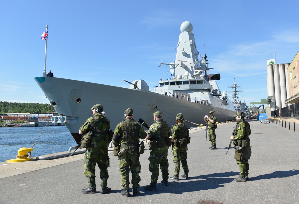 BALTOPS Participants Depart Stockholm