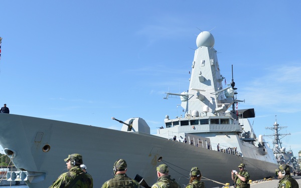 BALTOPS Participants Depart Stockholm