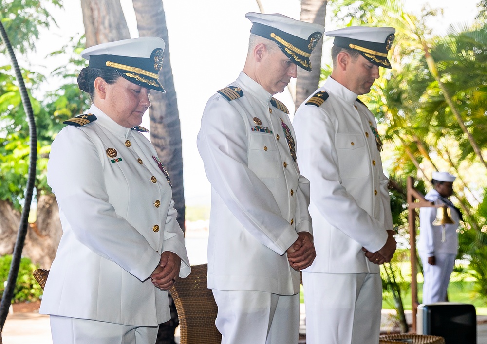 Navy Reserve Center, Pearl Harbor change of command