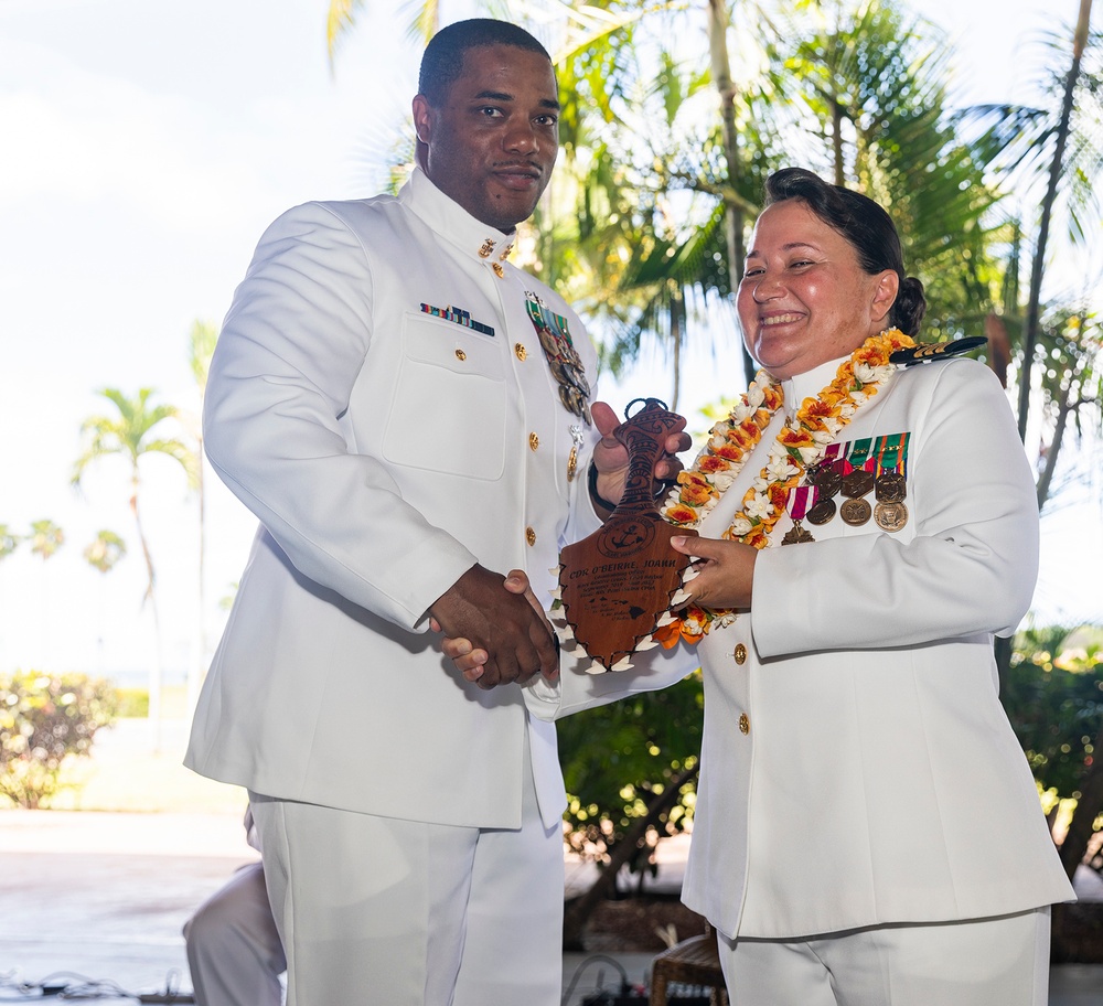 Navy Reserve Center, Pearl Harbor change of command