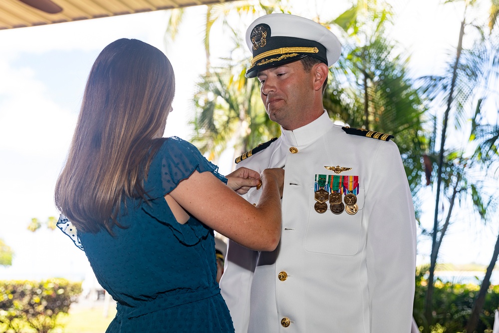 Navy Reserve Center, Pearl Harbor change of command