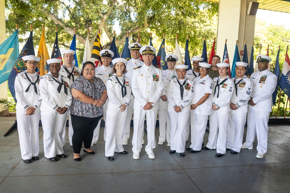 Navy Reserve Center, Pearl Harbor change of command