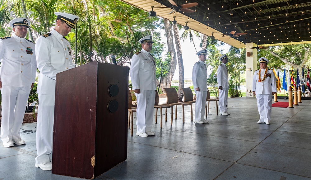 Navy Reserve Center, Pearl Harbor change of command