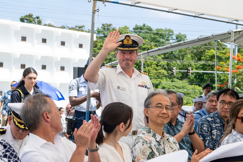 Pacific Partnership 2022 Sailors Participate in Memorial Day Commemoration in Guam