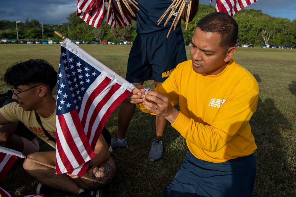 Pacific Partnership 2022 Sailors Participate in Memorial Day Commemoration in Guam
