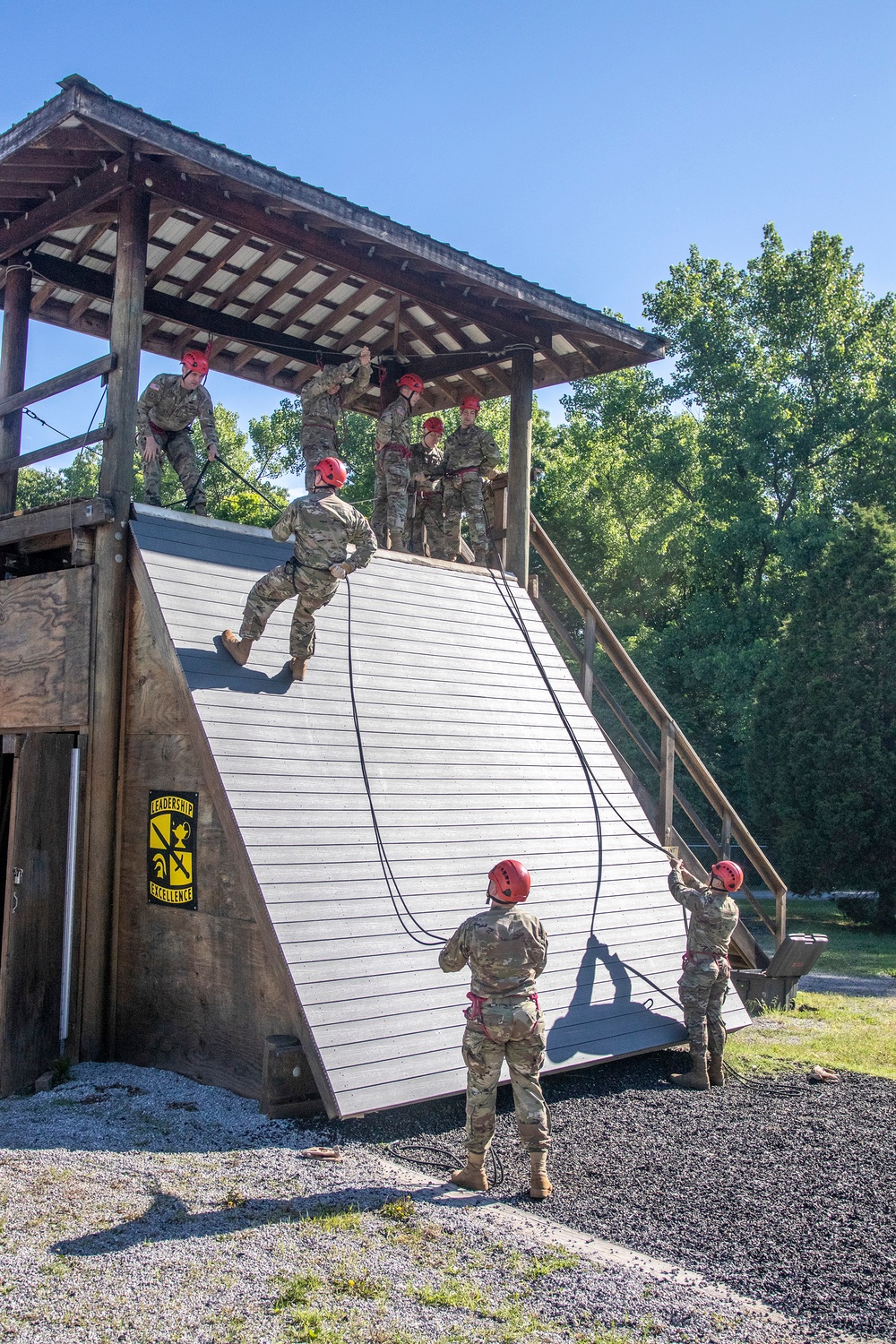 small tower rappel overall